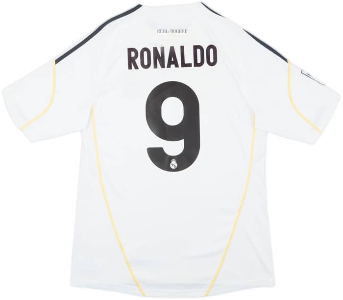 2009-10 Real Madrid Home Shirt Ronaldo #9 - 6/10 - (M)
