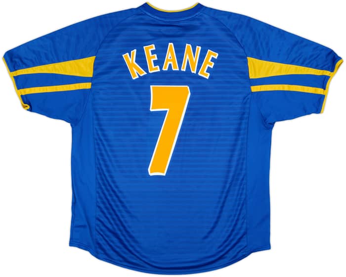 2001-03 Leeds United Away Shirt Keane #7 - 8/10 - (L)