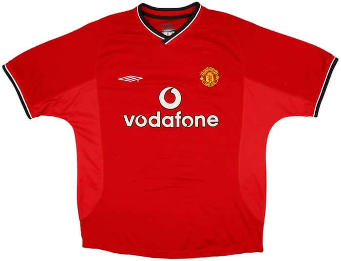 2000-02 Manchester United Home Shirt V.Nistelrooy #10 - 8/10 - (L)