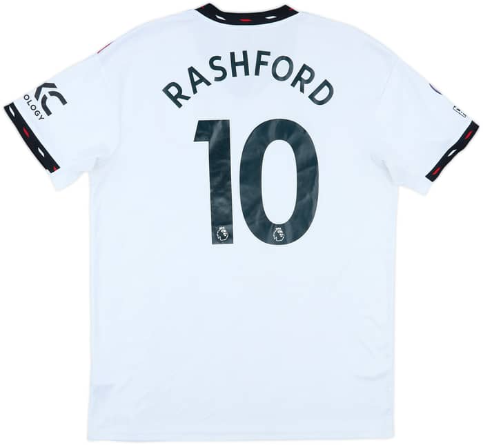 2022-23 Manchester United Away Shirt Rashford #10 - 8/10 - (L)
