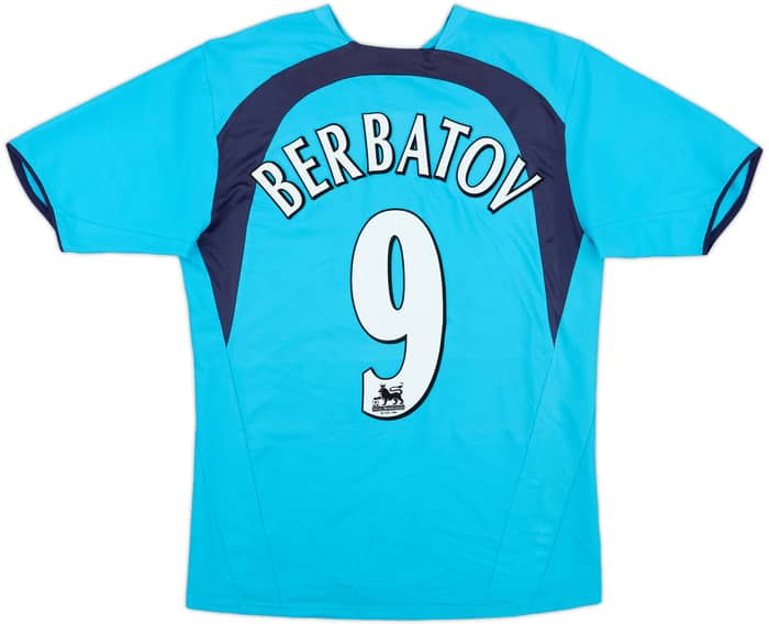 2006-07 Tottenham Away Shirt Berbatov #9 - 8/10 - (M)