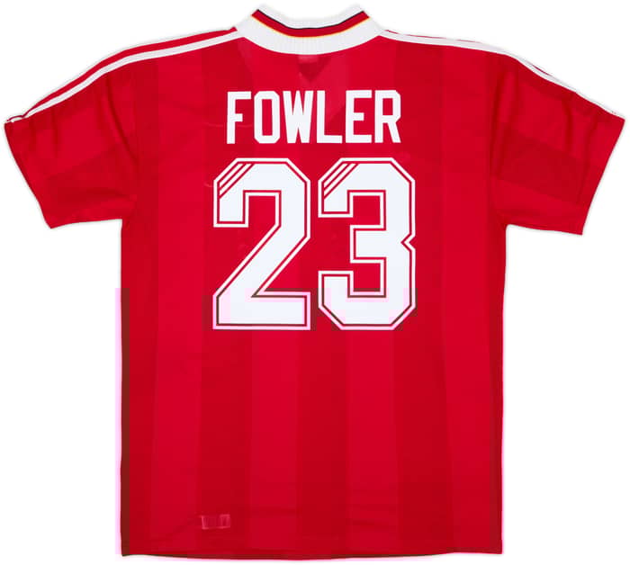 1995-96 Liverpool Home Shirt Fowler #23 - 6/10 - (XL)