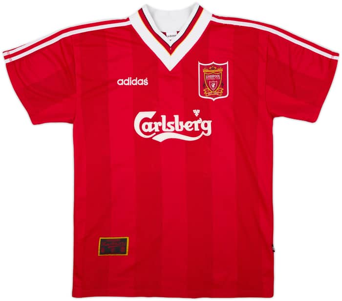 1995-96 Liverpool Home Shirt Fowler #23 - 6/10 - (XL)