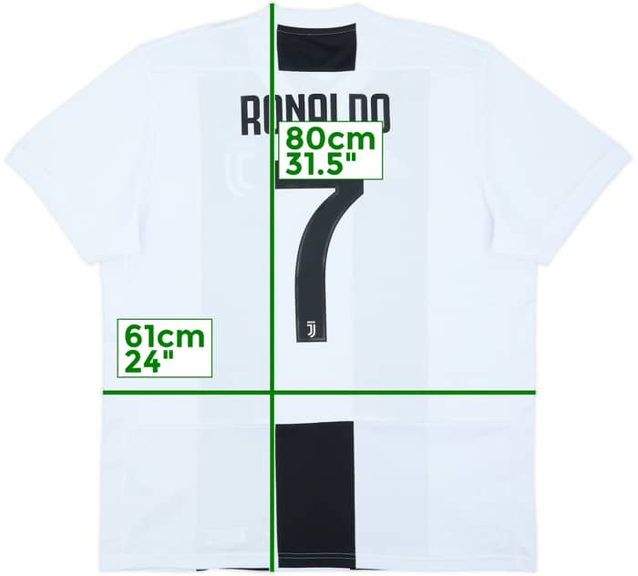 2019-20 Juventus Home Shirt Ronaldo #7 (XL)