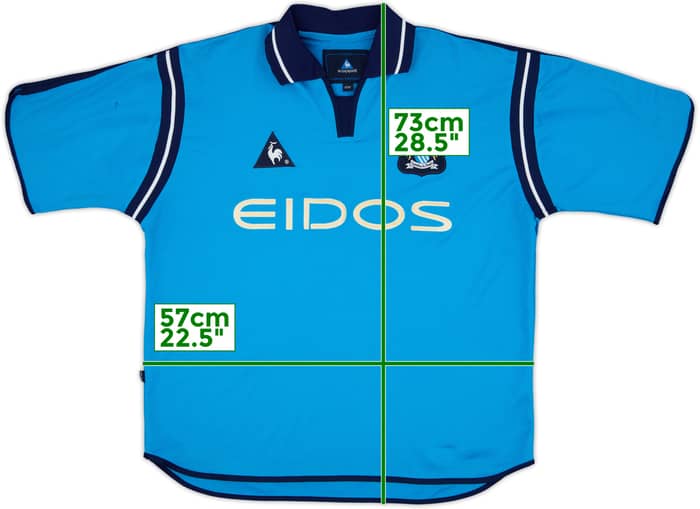 2001-02 Manchester City Home Shirt - 8/10 - (L)