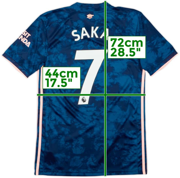 2020-21 Arsenal Third Shirt Saka #7 - 10/10 - (S)