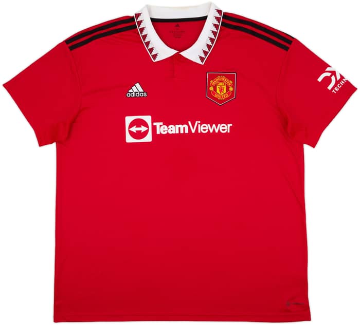 2022-23 Manchester United Home Shirt Ronaldo #7 - 8/10 - (XXL)