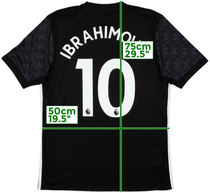 2017-18 Manchester United Away Shirt Ibrahimovic #10 - 7/10 - (M)