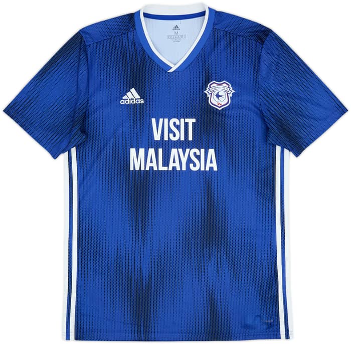 2019-20 Cardiff City Home Shirt - 8/10 - (M)