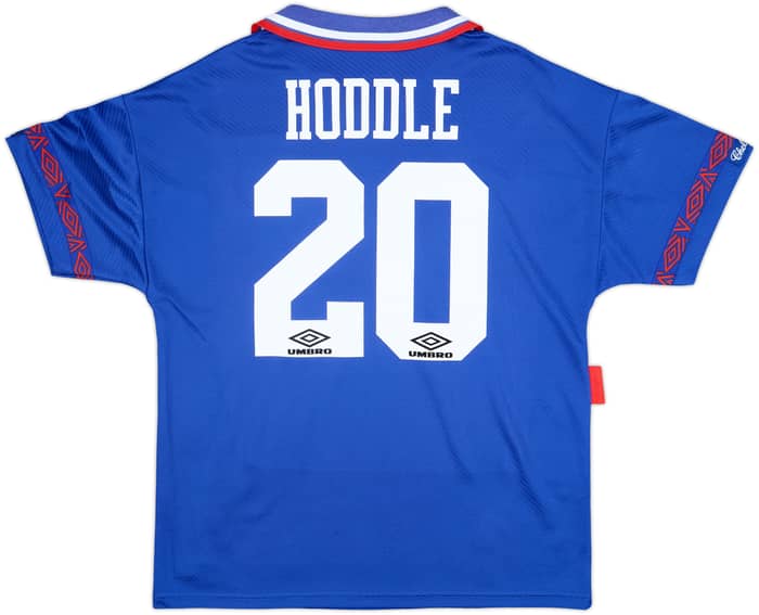 1993-94 Chelsea Home Shirt Hoddle #20 - 8/10 - (L)