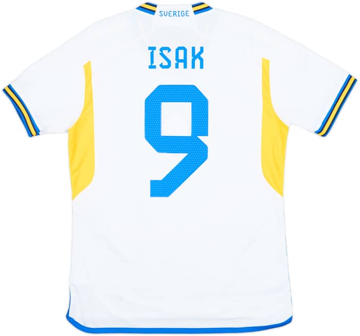 2022-23 Sweden Away Shirt Isak #9 - 10/10 - (M)