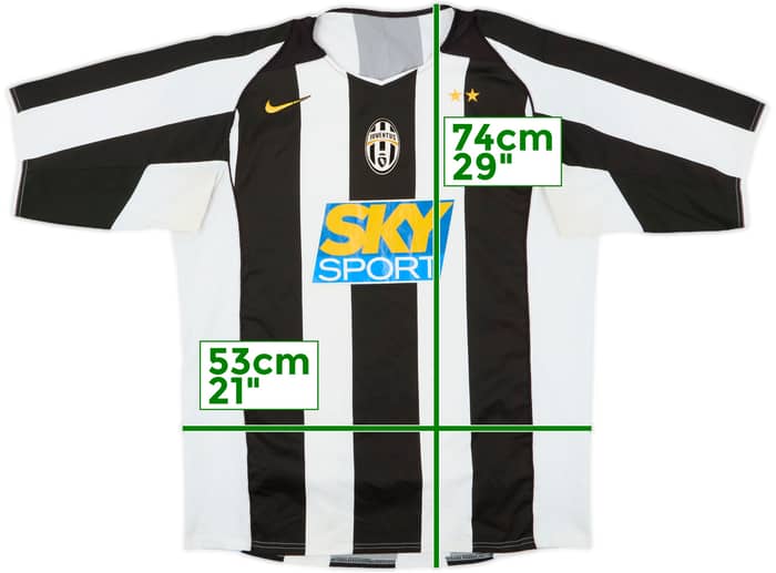 2004-05 Juventus Home Shirt - 6/10 - (XL)