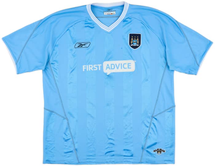 2003-04 Manchester City Home Shirt Anelka #39 - 8/10 - (XL)