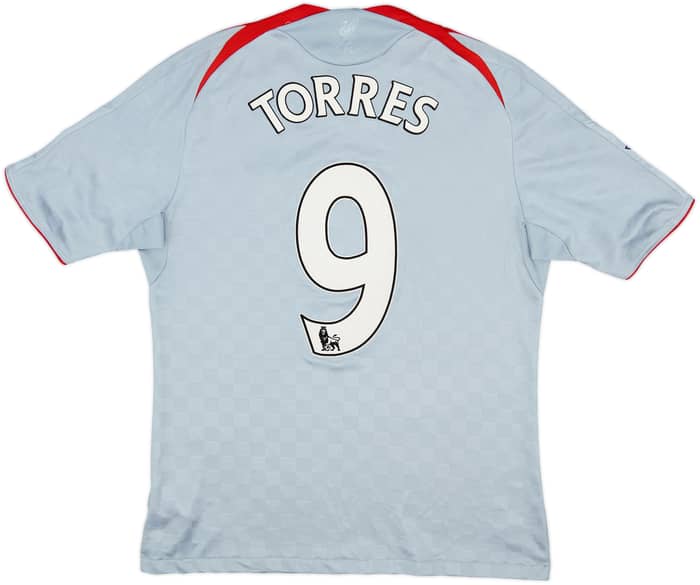 2008-09 Liverpool Away Shirt Torres #9 - 5/10 - (L)