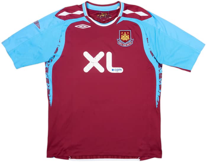 2007-08 West Ham Home Shirt Noble #16 - 6/10 - (L)