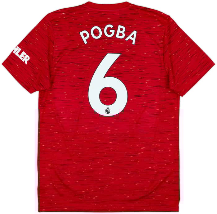 2020-21 Manchester United Home Shirt Pogba #6 - 10/10 - (L)