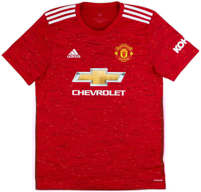 2020-21 Manchester United Home Shirt Pogba #6 - 10/10 - (L)
