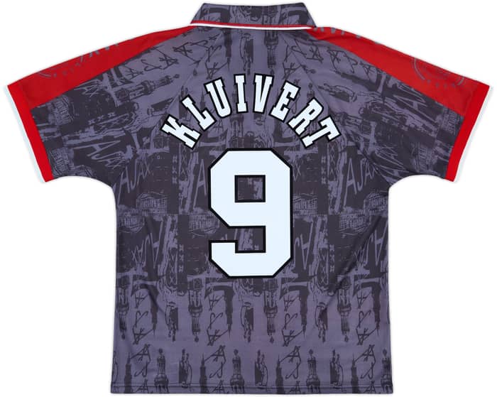 1996-97 Ajax Away Shirt Kluivert #9 - 10/10 - (M)