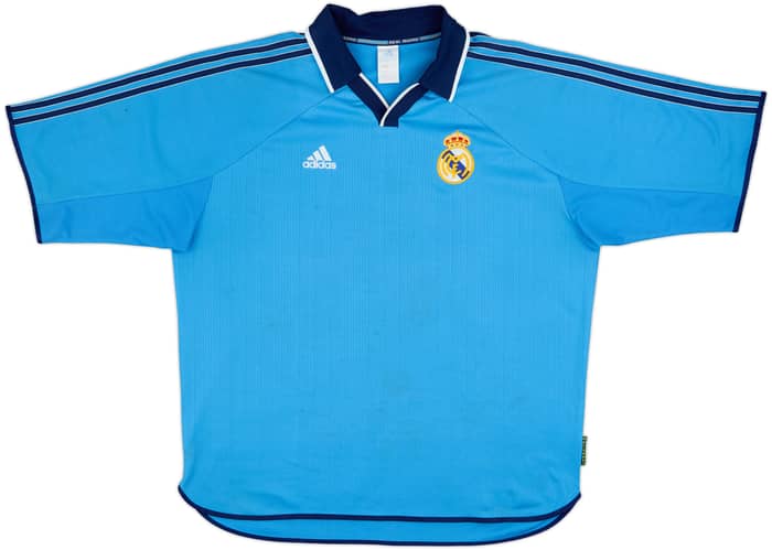 1999-00 Real Madrid Third Shirt Raul #7 - 6/10 - (XL)