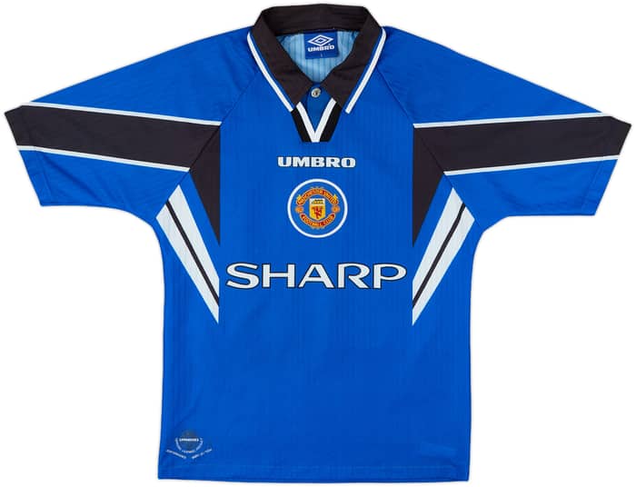 1996-98 Manchester United Third Shirt Beckham #10 - 6/10 - (L)