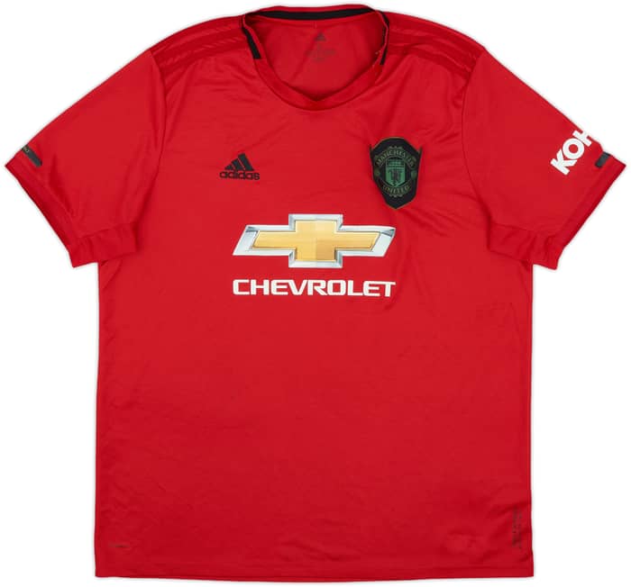 2019-20 Manchester United Home Shirt - 5/10 - (XL)