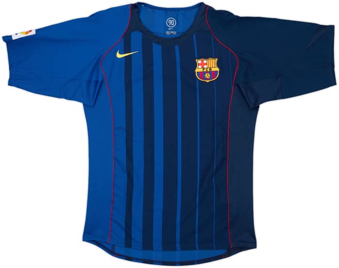 2004-05 Barcelona Away Shirt Ronaldinho #10 - 8/10 - (S)