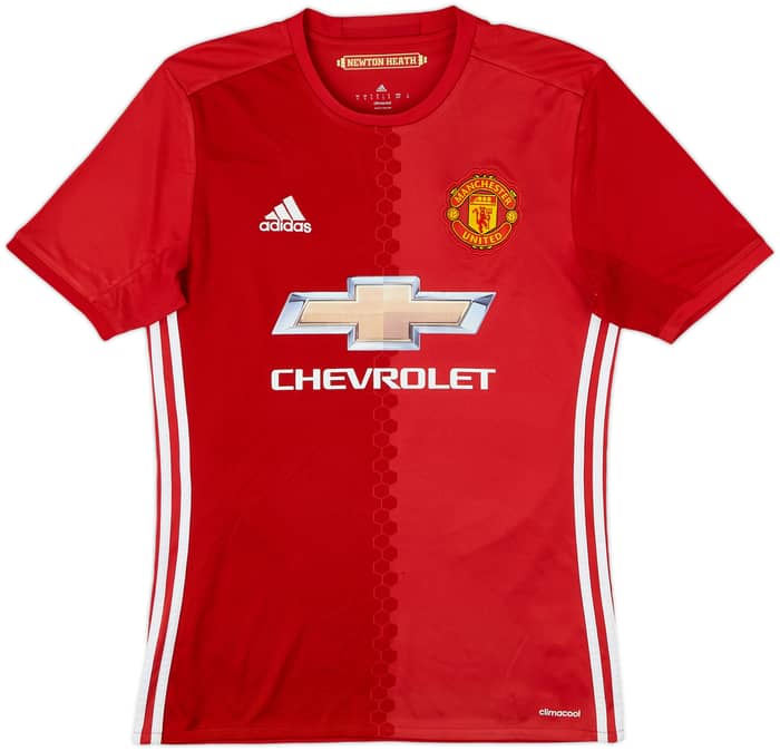 2016-17 Manchester United Home Shirt Ibrahimovic #9 - 6/10 - (S)