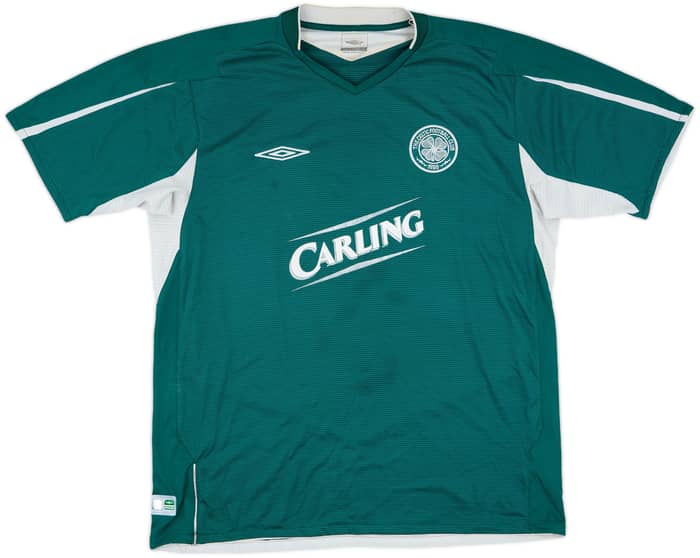 2004-05 Celtic Away Shirt Juninho #7 - 7/10 - (XL)