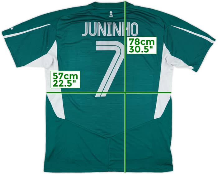 2004-05 Celtic Away Shirt Juninho #7 - 7/10 - (XL)