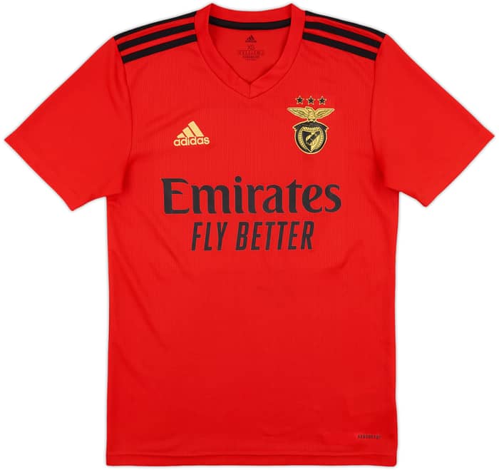 2020-21 Benfica Home Shirt - 9/10 - (XS)