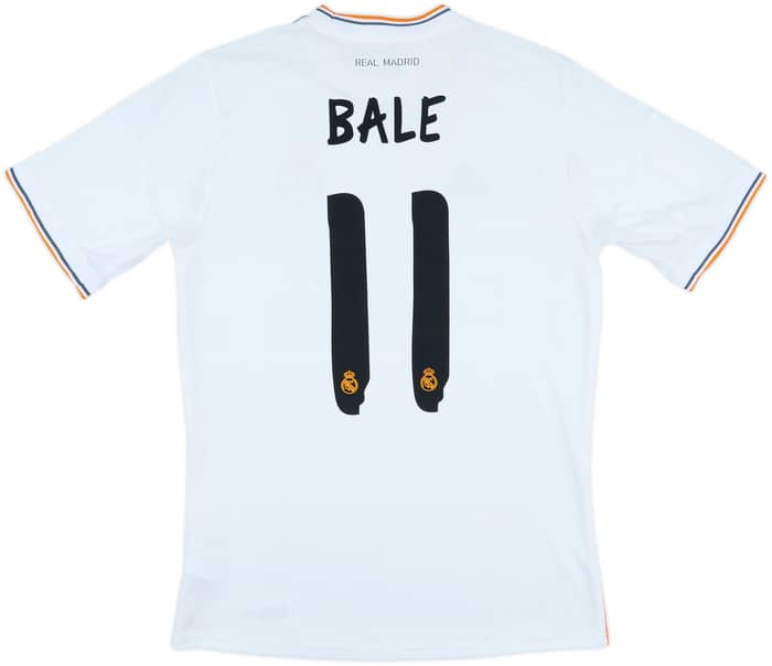 2013-14 Real Madrid Home Shirt Bale #11 - 8/10 - (XL.Boys)