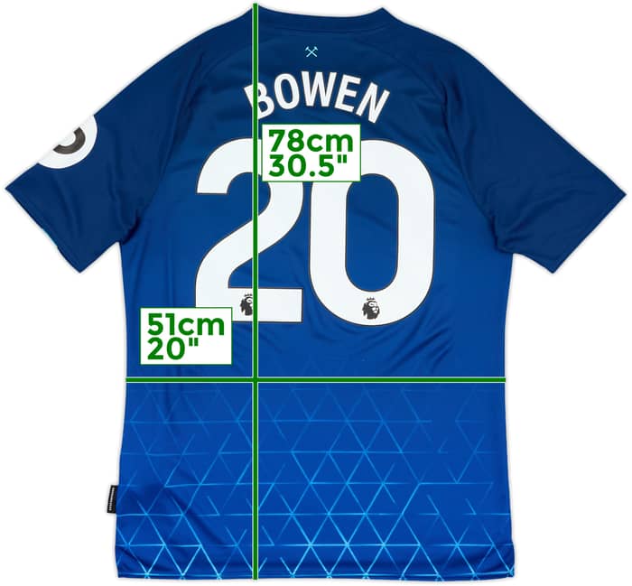 2023-24 West Ham Third Shirt Bowen #20 - 10/10 - (L)