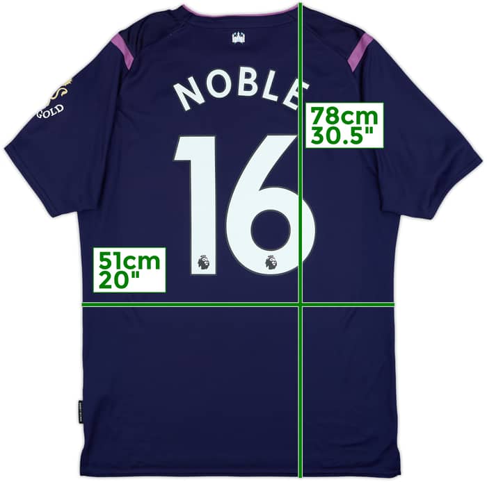 2019-20 West Ham Third Shirt Noble #16 - 10/10 - (L)