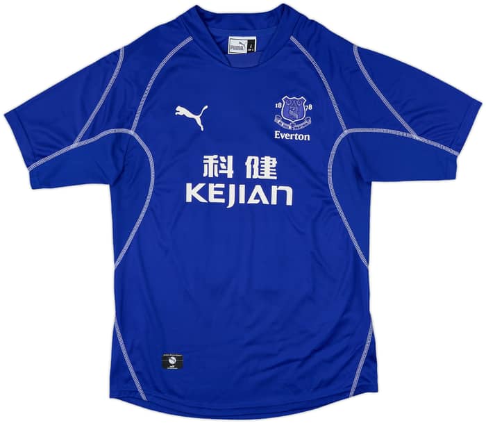 2002-03 Everton Home Shirt Ferguson #10 - 8/10 - (L)
