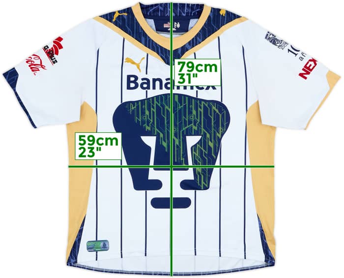 2009-10 UNAM Pumas Home Shirt - 6/10 - (XL)