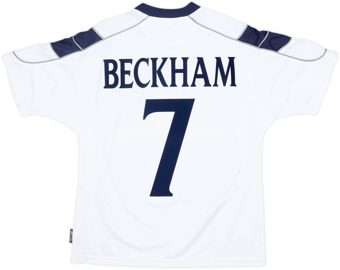 1999-00 Manchester United Third Shirt Beckham #7 - 8/10 - (Y)