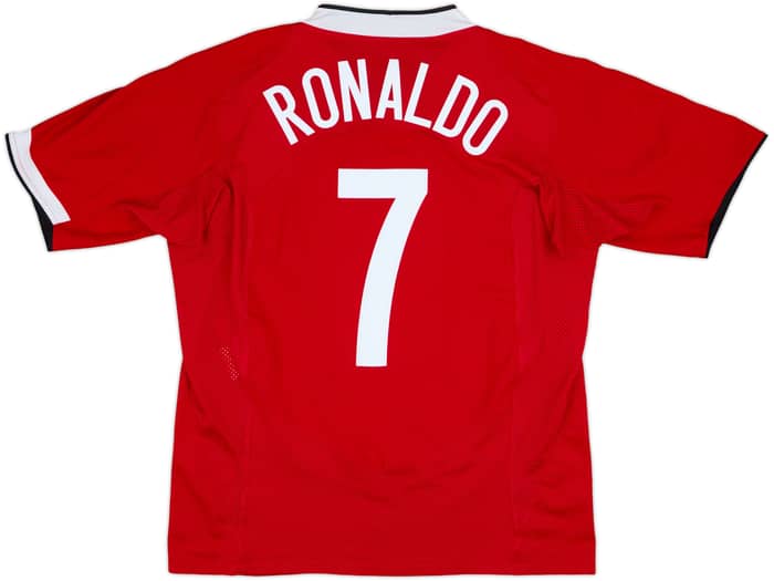 2004-06 Manchester United Home Shirt Ronaldo #7 - 6/10 - (L)