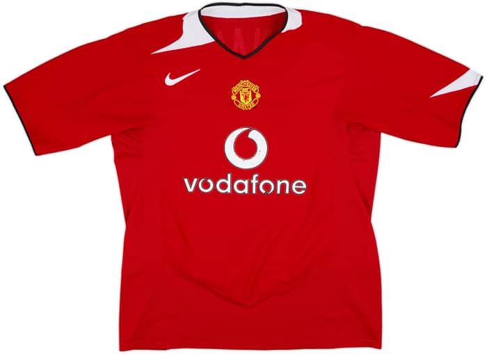 2004-06 Manchester United Home Shirt Ronaldo #7 - 6/10 - (L)
