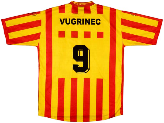2000-01 Lecce Home Shirt Vugrinec #9 - 10/10 - (XL)