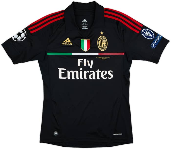 2011-12 AC Milan Third Shirt T.Silva #33 - 6/10 - (S)