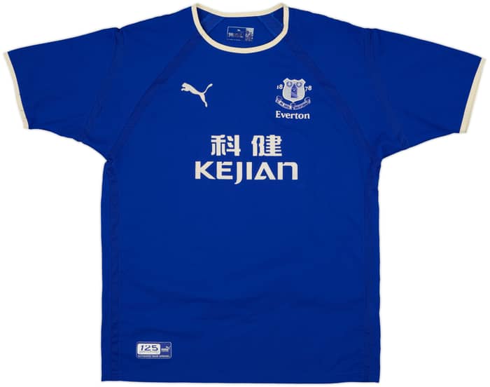 2003-04 Everton Home Shirt Rooney #18 - 8/10 - (M)