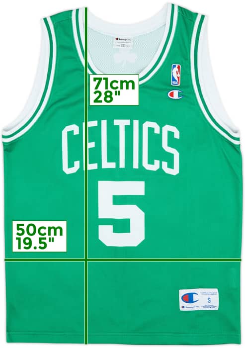 2007-10 Boston Celtics Garnett #5 Champion Away Jersey - 9/10 - (S)