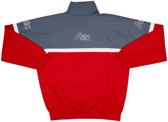 2005-06 Triestina Asics 1/4 Zip Drill Top - 8/10 - (L)