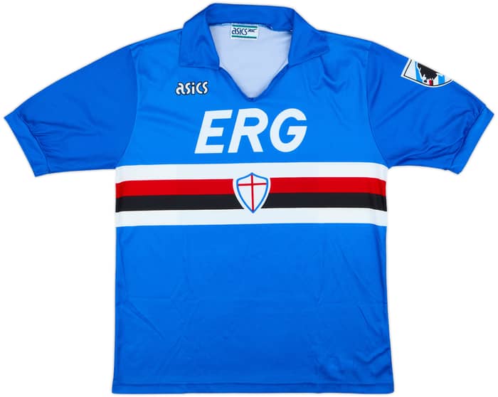 1990-92 Sampdoria Home Shirt #9 - 6/10 - (L)