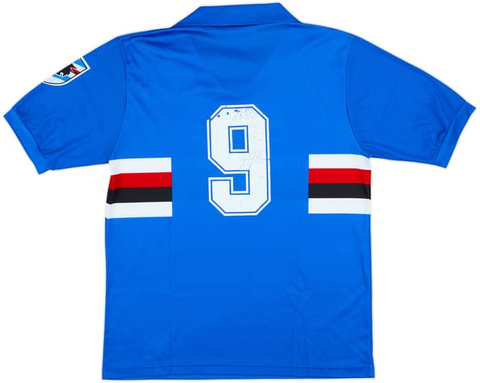 1990-92 Sampdoria Home Shirt #9 - 6/10 - (L)