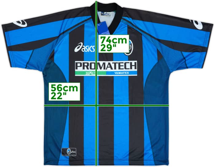 2004-05 Atalanta Básico '12 Uomo' Camiseta Local (XL)