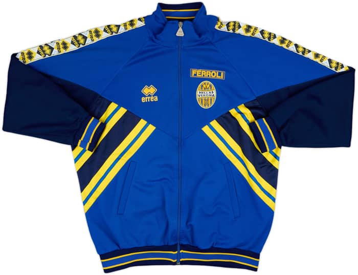 1995-96 Hellas Verona Errea Track Jacket - 8/10 - (XL)