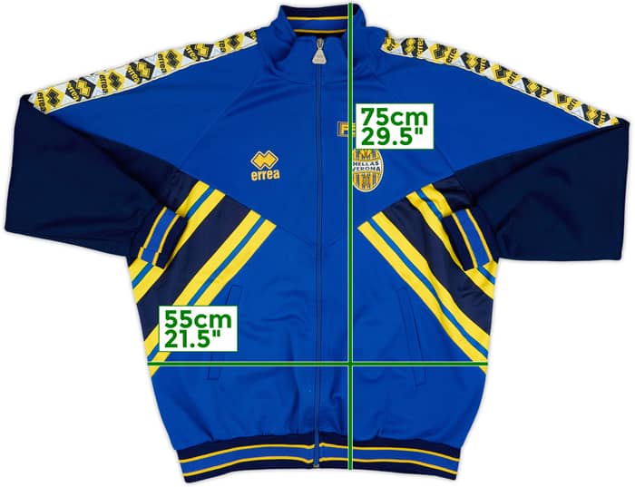 1995-96 Hellas Verona Errea Track Jacket - 8/10 - (XL)
