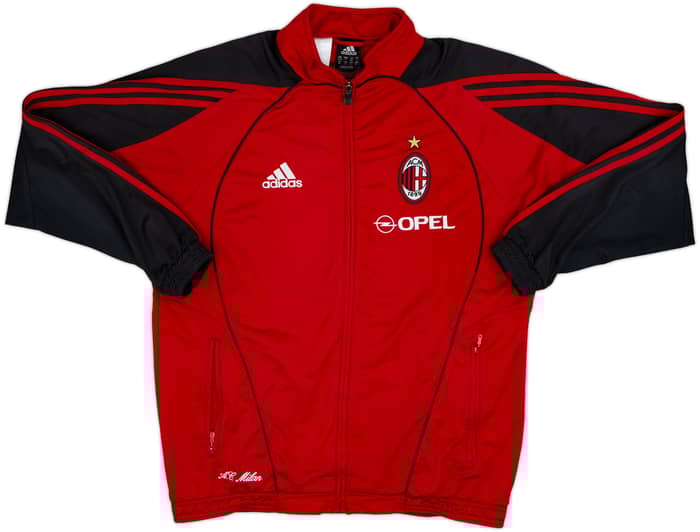 2005-06 AC Milan adidas Track Jacket - 8/10 - (S)