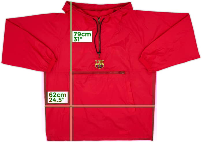 1993-95 Barcelona 1/2 Zip Windbreaker - 10/10 - ()